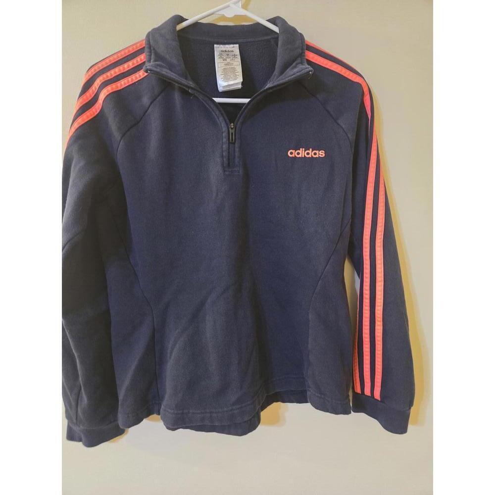 Adidas Blue and pink Sweatshirt Size M